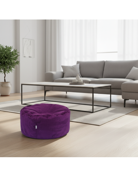 Sedací vak lenoch fialový EMI