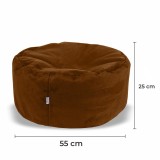 Sedací vak lenoch hnědý EMI
