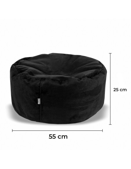 Sedací vak lenoch černý EMI