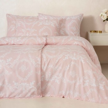 Bavlněné povlečení Ottorino růžové EMI