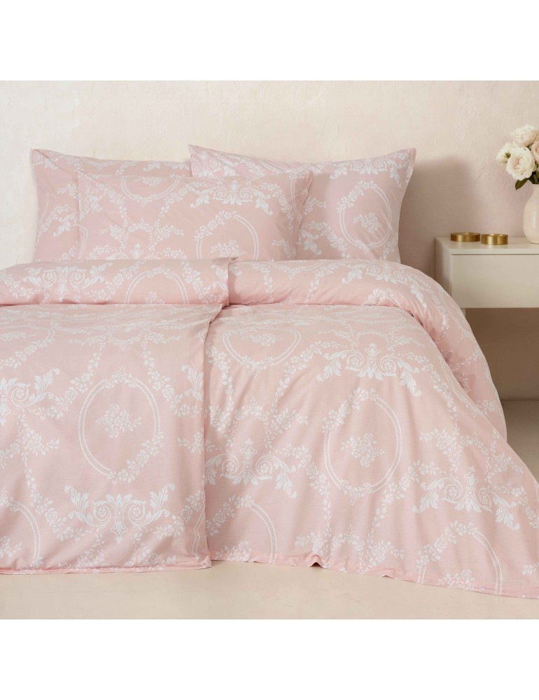 Bavlněné povlečení Ottorino růžové EMI