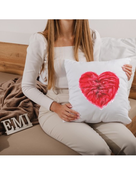 Dekorační polštář Fluffy 40x40 cm EMI