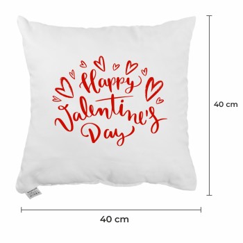 Dekorační polštář Love Day 40x40 cm EMI