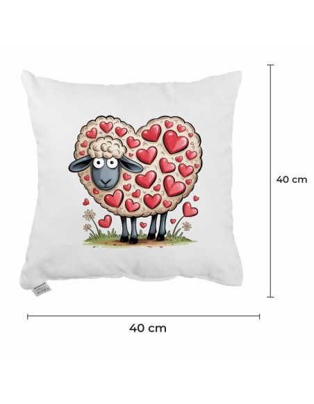 Dekorační polštář Lovely Sheep 40x40 cm EMI