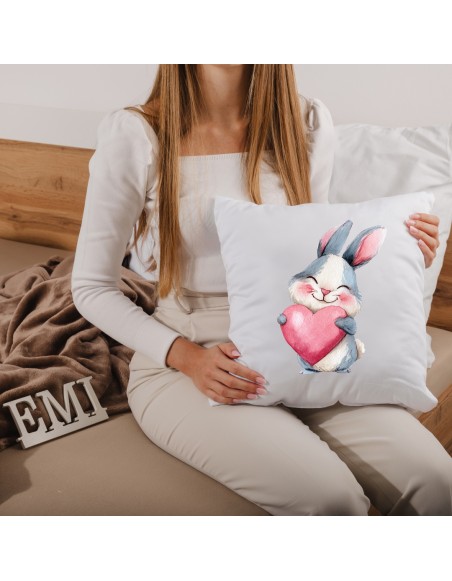 Dekorační polštář Sweet Bunny 40x40 cm EMI
