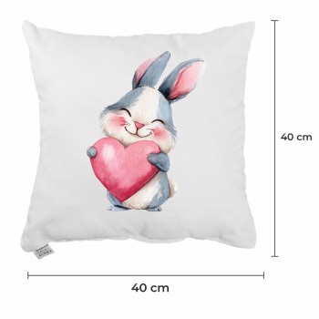 Dekorační polštář Sweet Bunny 40x40 cm EMI