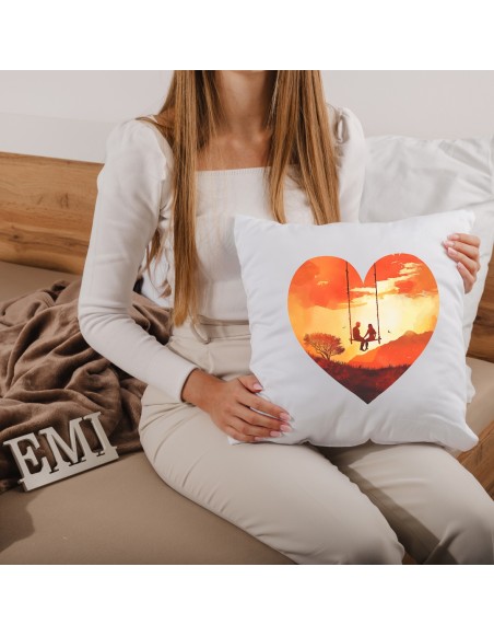 Dekorační polštář Sunset Love 40x40 cm EMI