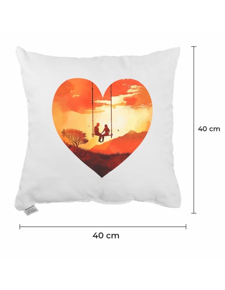 Dekorační polštář Sunset Love 40x40 cm EMI