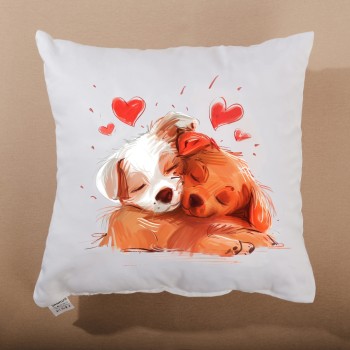 Dekorační polštář Puppy Love 40x40 cm EMI
