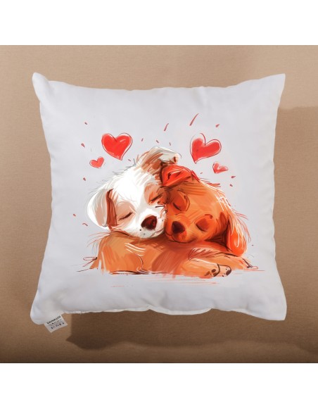 Dekorační polštář Puppy Love 40x40 cm EMI
