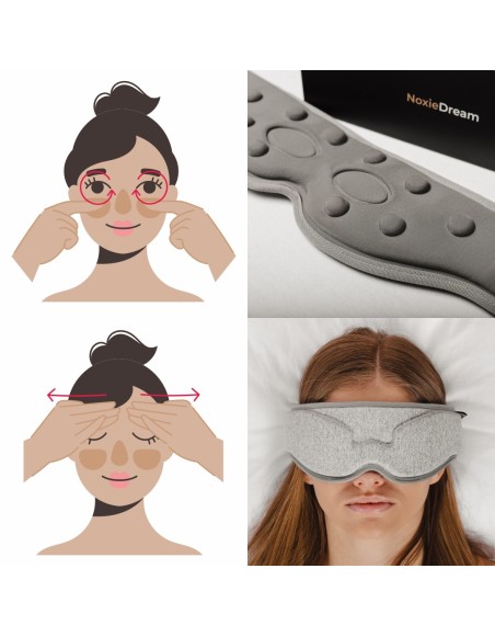 Masážní maska na oči NoxieDream EMI