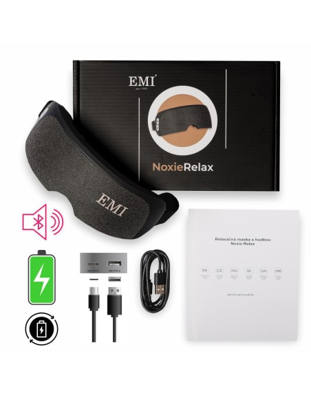 Relaxační maska s hudbou NoxieRelax EMI