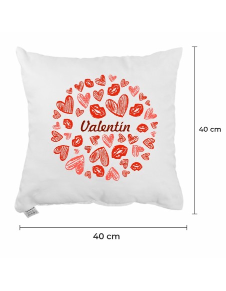Dekorační polštář Valentýn 40x40 cm EMI