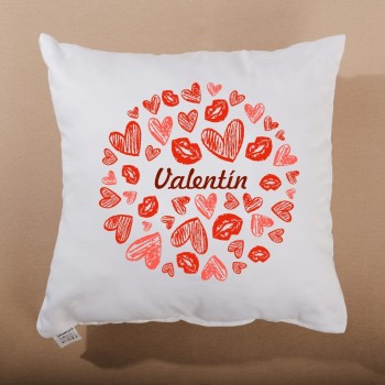 Dekorační polštář Valentýn 40x40 cm EMI