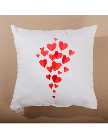 Dekorační polštář Hearts 40x40 cm EMI
