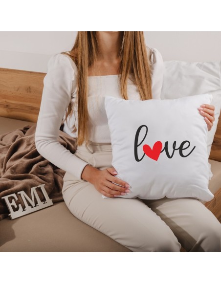 Dekorační polštář Love 40x40 cm EMI