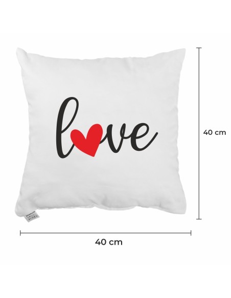 Dekorační polštář Love 40x40 cm EMI