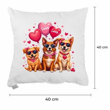 Dekorační polštář Paws 40x40 cm EMI