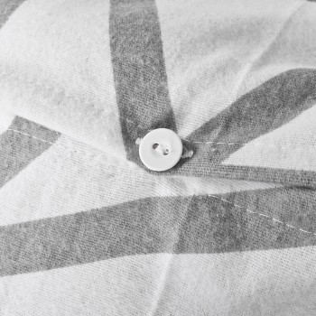 Flanelové povlečení Helsinki bílé EMI