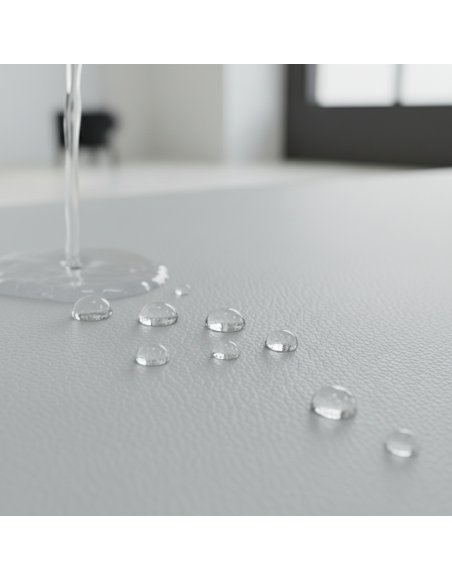 Metráž ekokůže oranžová EMI