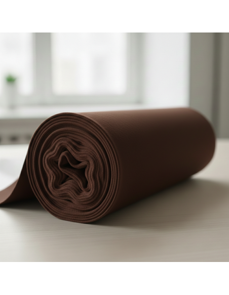 Metraz_tmavohnedá_latka_Jersey_100_procent_bavlna