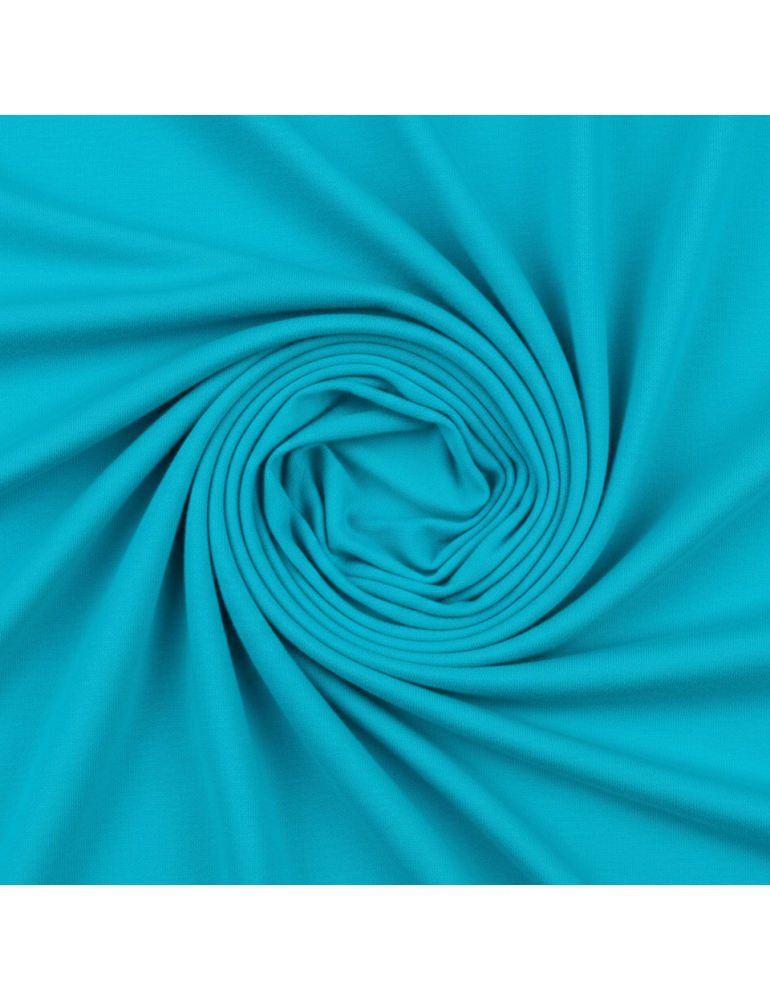 Bavlněný_úplet_Jersey_metráž_tyrkysová_EMI