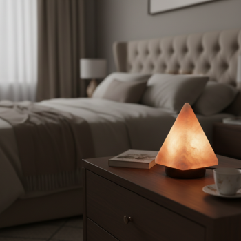 Solná_lampa_USB_pyramida_spalna