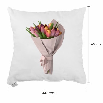 Dekorační polštář Tulips 40x40 cm EMI