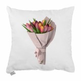 Dekorační polštář Tulipány 40x40 cm EMI