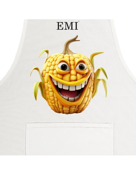 elegantní_bílá_zástěra_corny_s_originálním_motivem