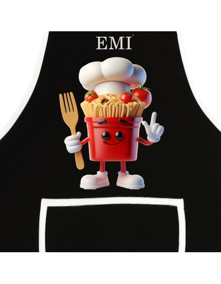 praktická_černá_zástěra_na_vaření_pasta_emi_100_bavlna