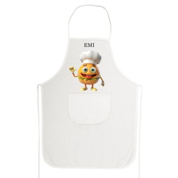 bílá_kuchyňská_zástěra_burger_emi_s_motivem_hamburgeru