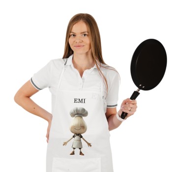 bílá_bavlněná_zástěra_pro_kuchaře_garlico_emi