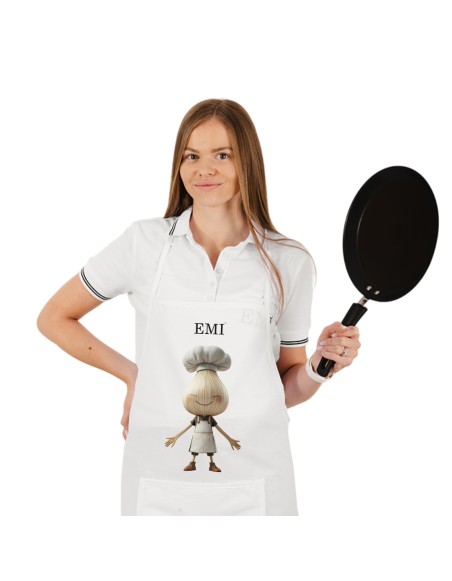 bílá_bavlněná_zástěra_pro_kuchaře_garlico_emi