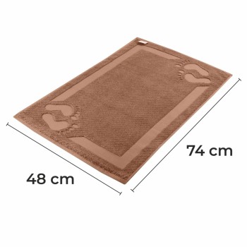 Koupelnová předložka Kyoto hnědá EMI