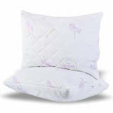 Polštář prošívaný antialergický 70 x 90 cm Lavender EMI 1+1 ZDARMA