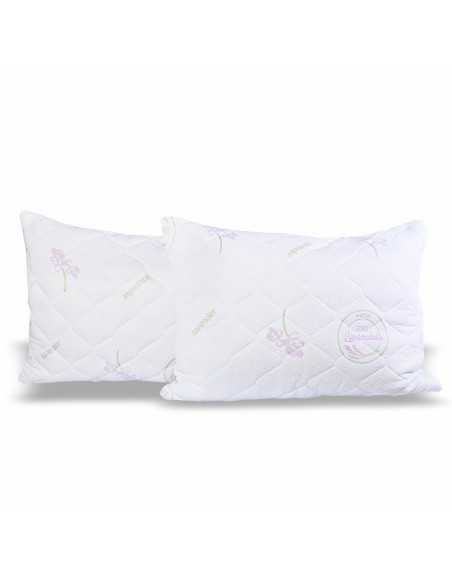 Polštář prošívaný antialergický 70 x 90 cm Lavender EMI 1+1 ZDARMA