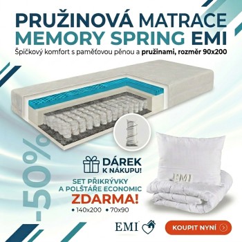Matrac_Memory_Spring_EMI_90x200_Set_na_spanie_ZADARMO