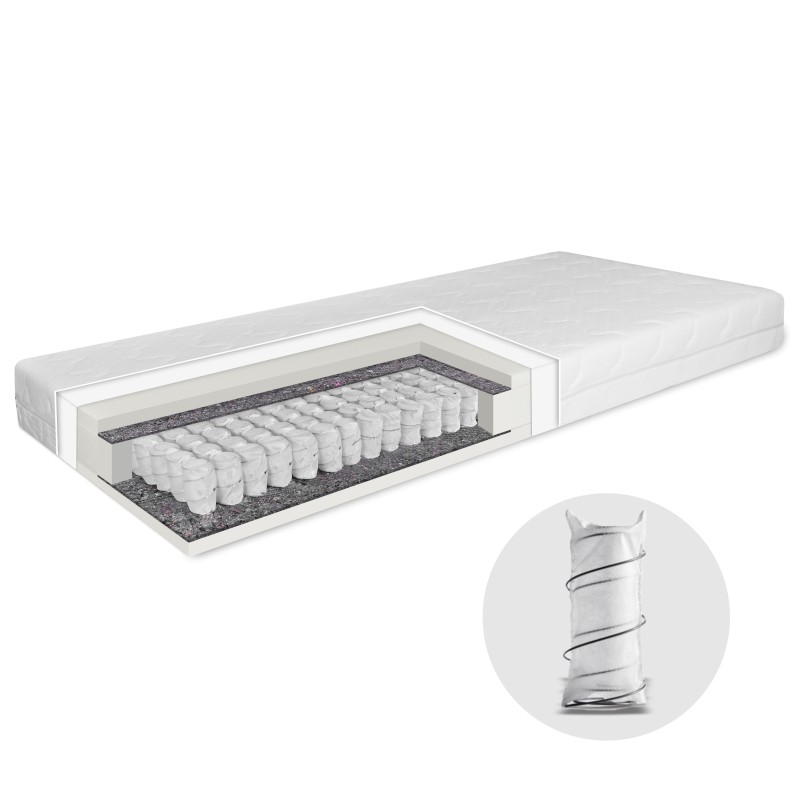 Pružinový matrac OrtoSleep EMI 1+1 zadarmo 6