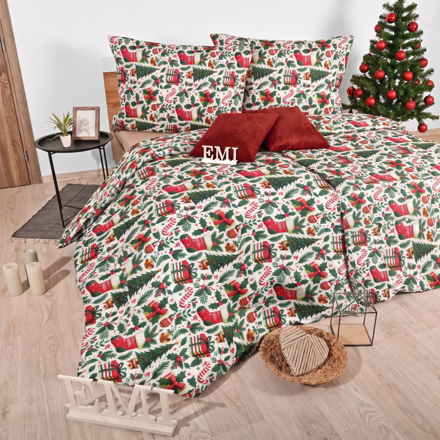 vanocni_povleceni_holly_jolly_emi