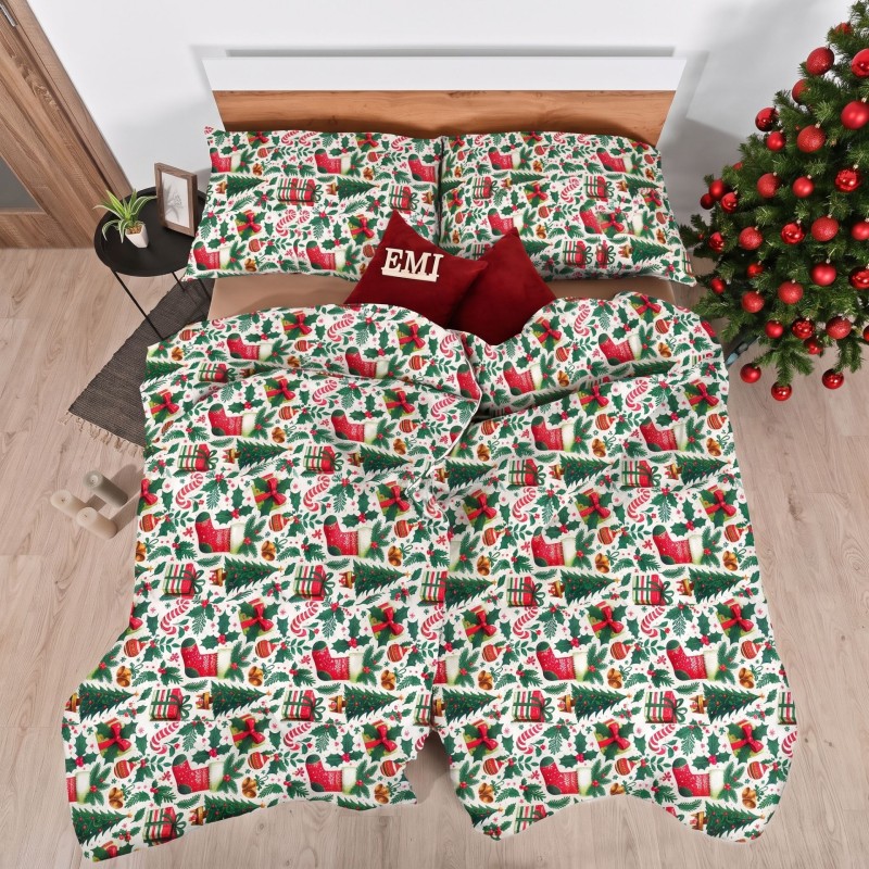Vánoční povlečení Holly Jolly EMI 6