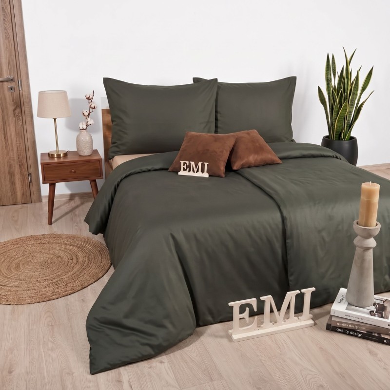 povleceni_dark_green_saten_emi