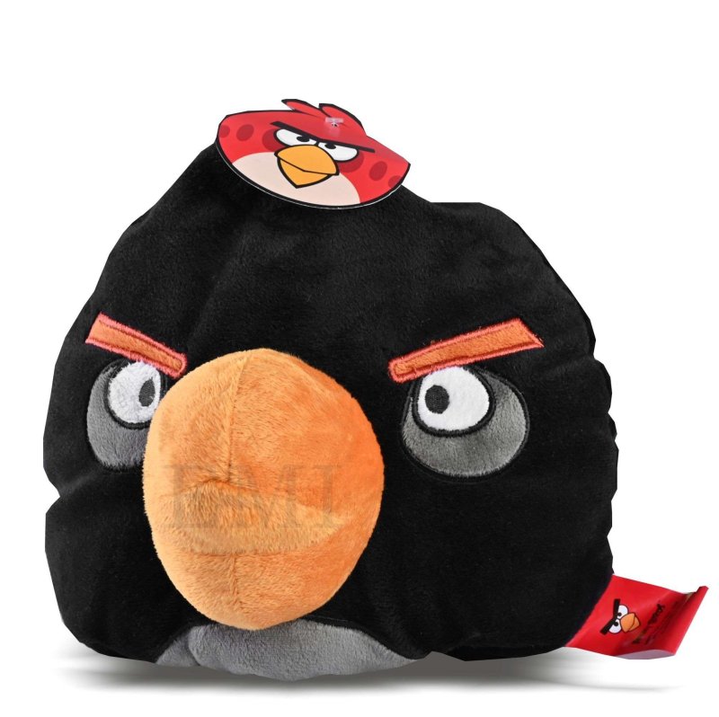 Dekorativni_polstar_ Angry_Birds_cerny