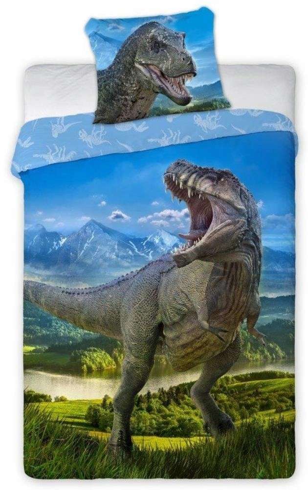 3d_bavlnene_povleceni_dinosaurus
