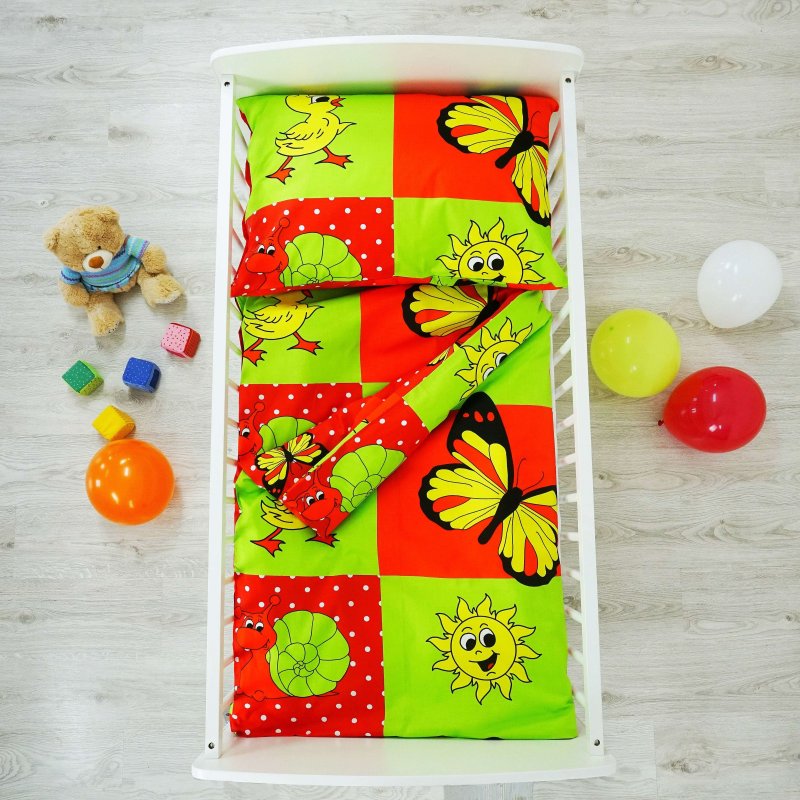 Detske_bavlnene_povleceni_zviratka_cervene_EMI