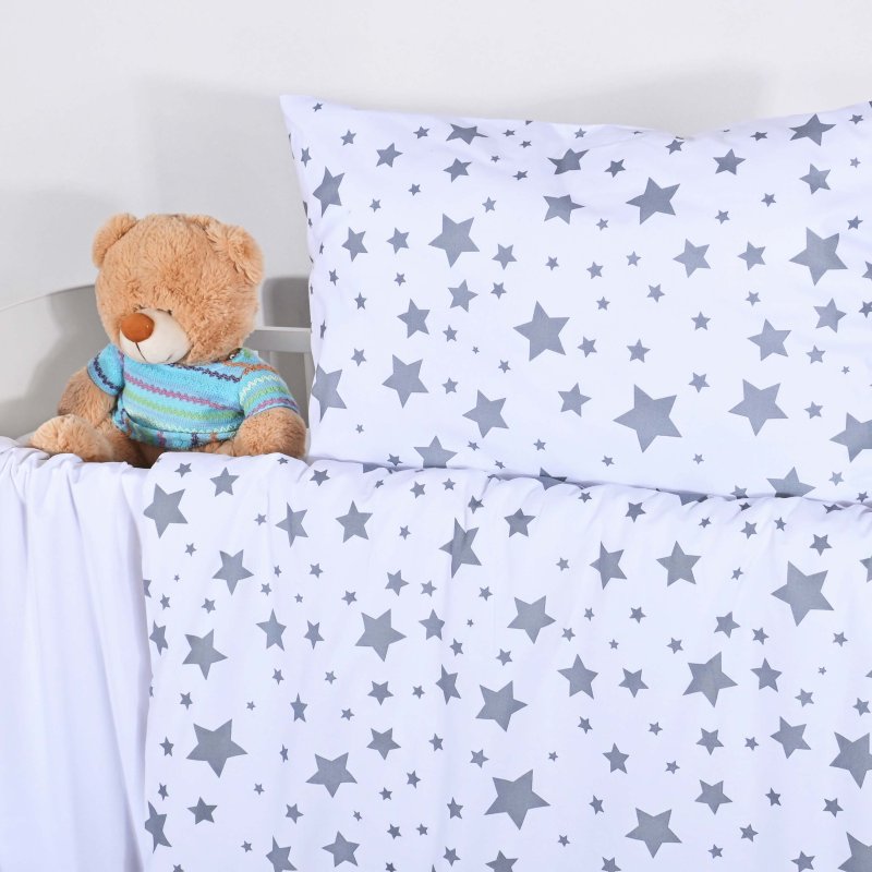 bile_bavlnene_detske_povleceni