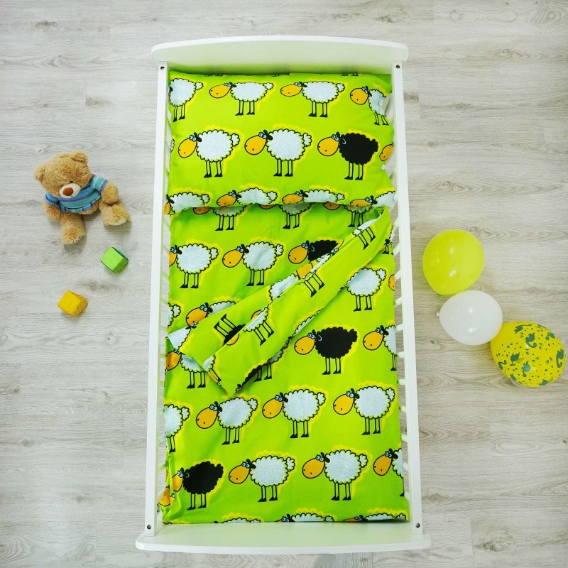 Bavlnene_povleceni_ovecky_zelene_EMI