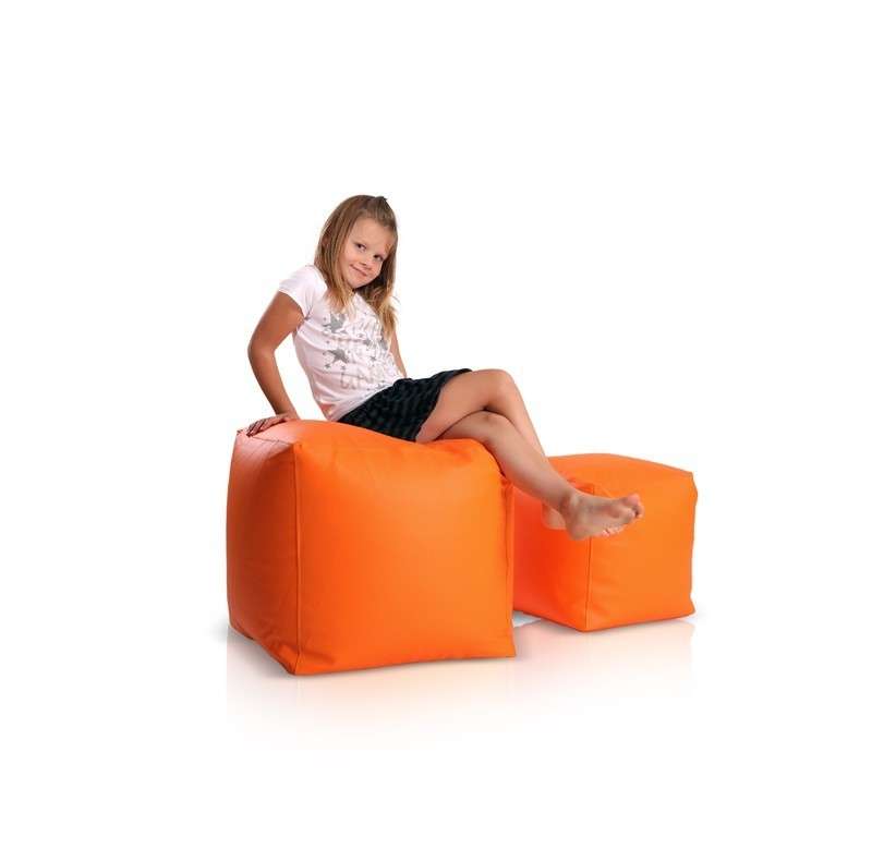 Sedaci_vak_taburetka_kostka_velka_oranzova_EMI