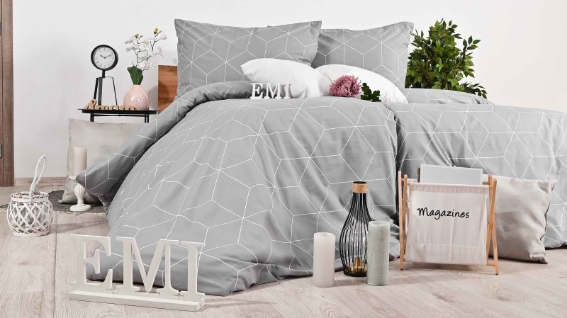 Tulipány sivočervené bavlnene_povleceni_sive_alya_grey_emi