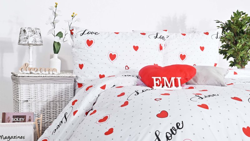 bile_bavlneni_povleceni_se_srdicky